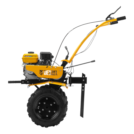 Мотоблок DENZEL DPT-370S, 7 л.с., ремен.сцеп, фрез 3х4, ШОМ, передачи 3В/1Н