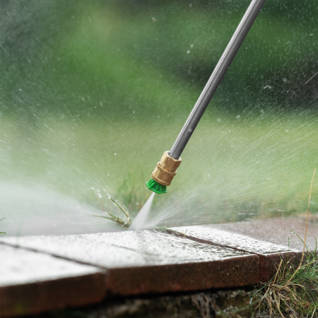 Моечная машина высокого давления DENZEL K 50 Power, 2100 Вт, 150 бар, 600 л/ч, асинхронный двигатель