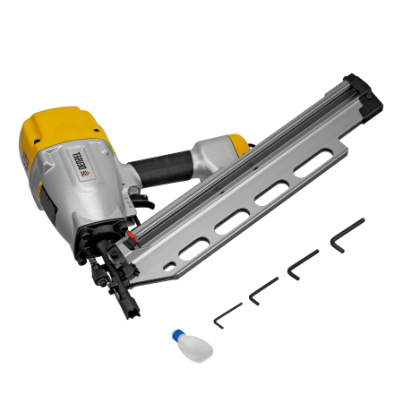 Нейлер пневматический DENZEL PN2190 для гвоздей SN21 от 50 до 90 мм