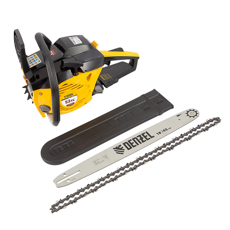 Пила цепная бензиновая DENZEL DGS-5218, шина 45 см, 3.5 л.с, шаг 0.325, 72 звена