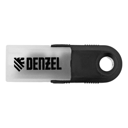 Лезвия DENZEL 19 мм, сталь SK5 - 0,6 мм, трапециевидные, 5 штук