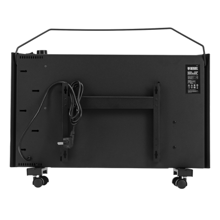 Конвектор электрический DENZEL XCE-1500 B, 230 В, 1500 Вт, X-образный нагреватель