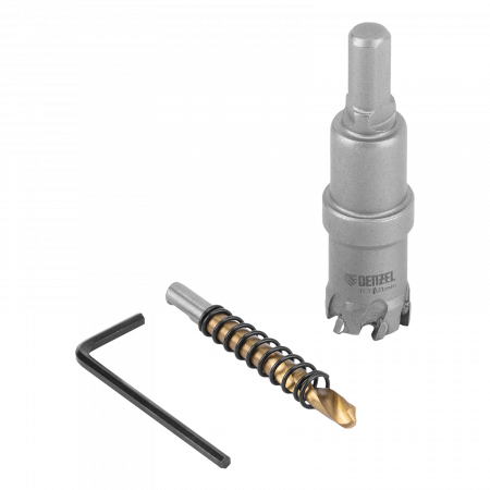 Коронка по металлу DENZEL 724003, 21 мм, твердосплавная