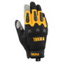 Перчатки универсальные DENZEL усиленные, с защитными накладками, размер 9