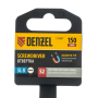 Отвертка DENZEL SL8x150 мм, S2, 3к рукоятка
