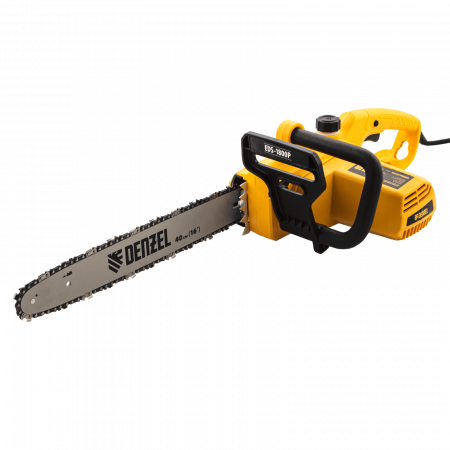 Пила цепная электрическая DENZEL EDS-1800P, 1.8 кВт, шина 40 см, шаг 3/8, 57 звеньев