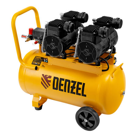 Компрессор безмасл. малошумный DENZEL DLP -3000/50, 3 кВт, 2х1,5 кВт,50 л, 2850 об/мин,500 л/мин Компрессор безмасл. малошумный DENZEL DLP -3000/50, 3 кВт, 2х1,5 кВт,50 л, 2850 об/мин,500 л/мин