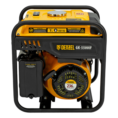 Генератор инверторный DENZEL GK-5500iF, 5,5 кВт, 230 В, ручной старт