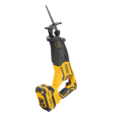 Пила сабельная аккумуляторная бесщет. DENZEL  RS-250, Li-Ion, 20 В