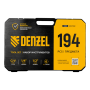 Набор инструментов DENZEL 1/2", 1/4", CrV, S2, пластиковый кейс, 194 предмета