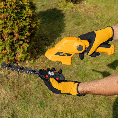 Ножницы-кусторез DENZEL G411 с аккумулятором 3.6В Li-Ion 1.5 Ач