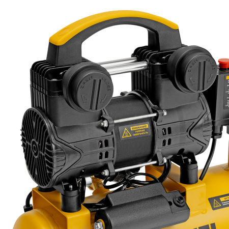 Компрессор безмасл. малошумный DENZEL DLP-950/10, 950Вт,10 л, 2850 об/мин, 170 л/мин Компрессор безмасл. малошумный DENZEL DLP-950/10, 950Вт,10 л, 2850 об/мин, 170 л/мин