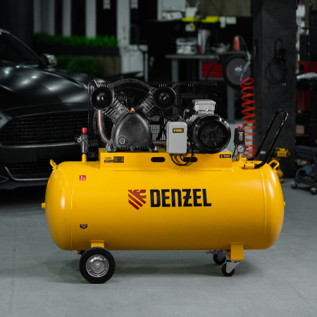 Компрессор воздушный DENZEL рем. привод BCV 5500-T/270, 5,5 кВт, 270 литров, 850 л/мин