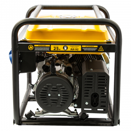 Генератор бензиновый DENZEL GE 8900, 8.5 кВт, 220 В/50 Гц, 25 л, ручной старт