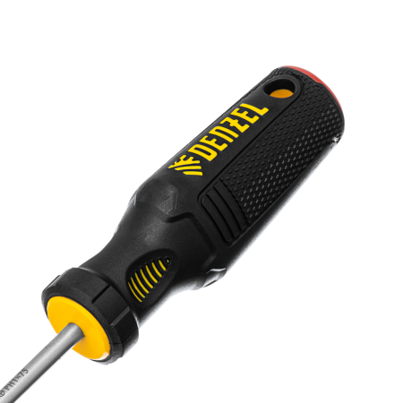 Отвертка DENZEL PH1х75 мм, S2, 3к рукоятка