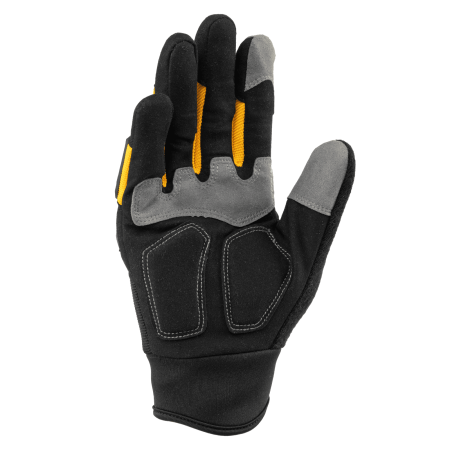 Перчатки универсальные DENZEL усиленные, с защитными накладками, размер 10