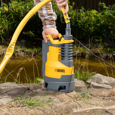 Дренажный насос DENZEL X-PRO DPХ800, 800 Вт, высота подъема 8 м, 13500 л/ч