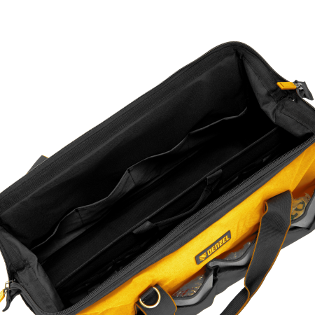 Сумка для инструмента DENZEL 500х245х300 мм, 20 карман.,съемный органайз. 10 карман.,наплеч. рем.