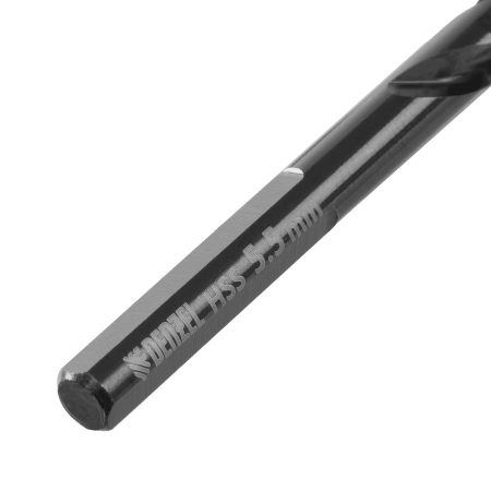 Сверло по металлу DENZEL 5,5 мм, HSS-Tin, Golden Tip, 10 шт.