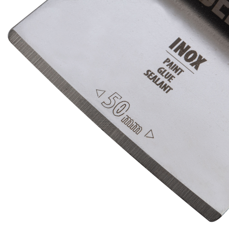 Насадка для МФИ DENZEL 782317 шабер полукруг, Inox, для снятия краски, 50 мм