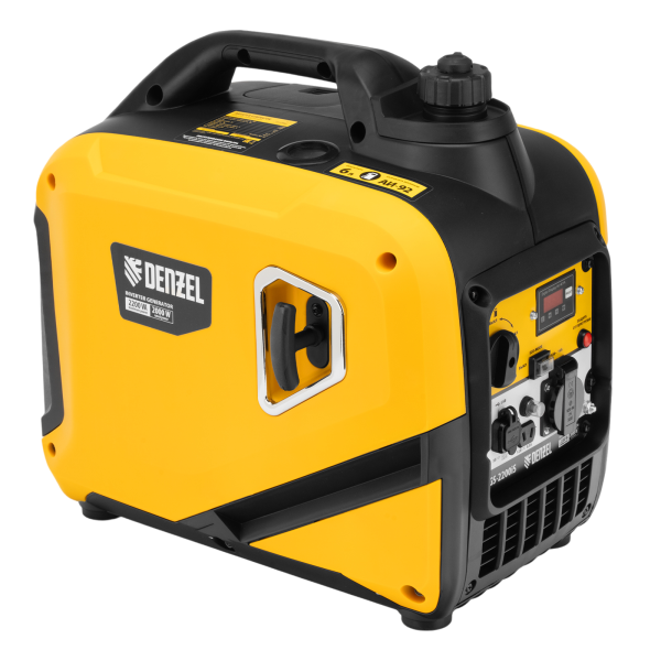 Генератор инверторный DENZEL GS-2200iS, 2,2 кВт, 230 В, закрытый корпус, ручной старт