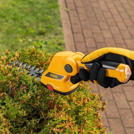 Ножницы-кусторез DENZEL G411 с аккумулятором 3.6В Li-Ion 1.5 Ач