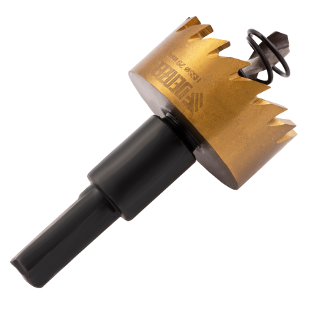 Коронка по металлу DENZEL 724107, 29 мм, HSS, нитридтитановое покрытие