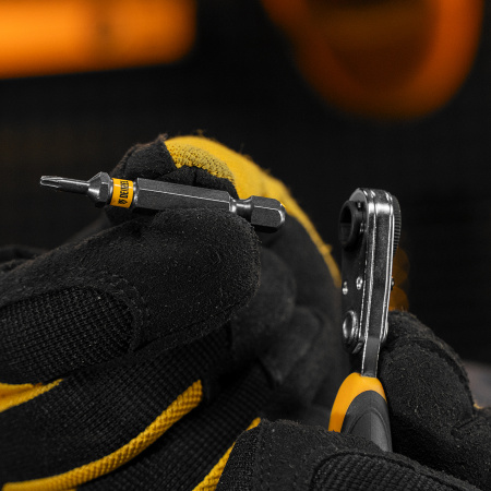 Бита DENZEL TX 8х50, сталь S2, шестигранный профиль, 10 шт. Е 6,3