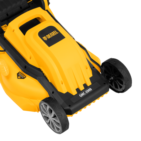 Газонокосилка электрическая DENZEL GMC-2000, шир. 44см, 2000 Вт, 6 уров., травосб. 45 л Газонокосилка электрическая DENZEL GMC-2000, шир. 44см, 2000 Вт, 6 уров., травосб. 45 л