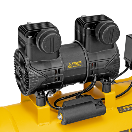 Компрессор безмасл. малошумный DENZEL DLP-1500/50, 1,5 кВт,50 л, 2850 об/мин, 250 л/мин Компрессор безмасл. малошумный DENZEL DLP-1500/50, 1,5 кВт,50 л, 2850 об/мин, 250 л/мин