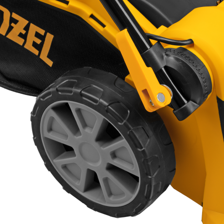 Газонокосилка электрическая DENZEL GM-1800, 1800 Вт, ширина 38 см, 6 уровней, 40 л