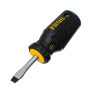 Отвертка DENZEL SL6x38 мм, S2, 3к рукоятка