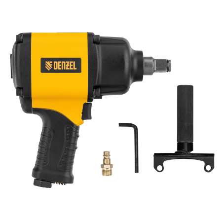 Ударный пневмогайковерт DENZEL IW1600, 3/4", 4000 об/мин, 1600 Нм