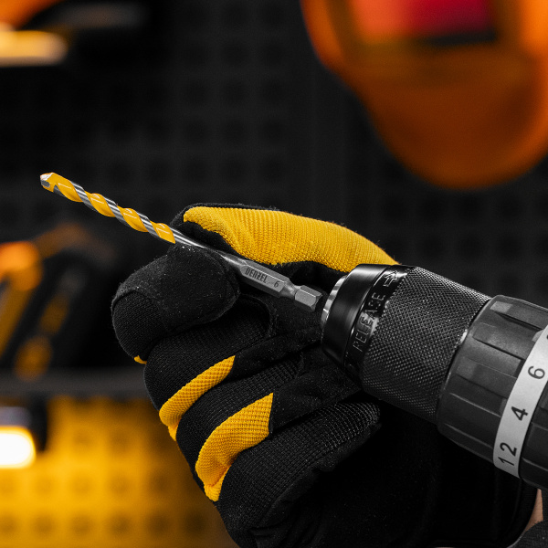 Сверло универсальное DENZEL, Multi cut, 6 мм