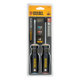Набор отверток DENZEL 2 шт., PH+SL, S2, 3к рукоятка