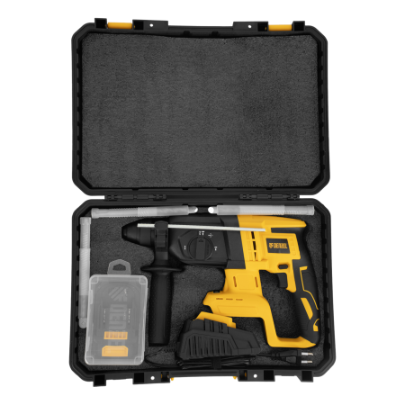 Перфоратор аккумуляторный бесщет. DENZEL RHH-BL-20-28, 3 Дж, Li-Ion, 20 В