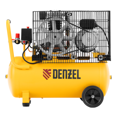 Компрессор воздушный DENZEL BCI2300/50, 2.3 кВт, ременный привод, 50 литров, 400 л/мин
