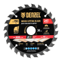 Пильный диск по дереву DENZEL ф190 х 30 мм, 24 зубьев, тонкий