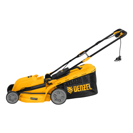 Газонокосилка электрическая DENZEL GMC-1800, шир. 38см, 1800 Вт, 6 уров., травосб. 35 л