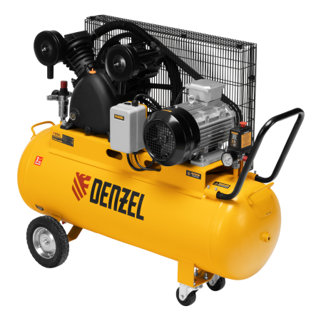 Компрессор воздушный DENZEL рем. привод BCV 4000-T/100, 4,0 кВт, 100 литров, 690 л/мин