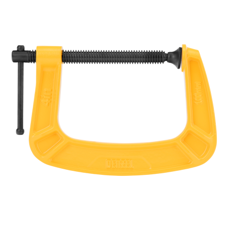 Струбцина DENZEL G-образная, усиленная, 100 мм