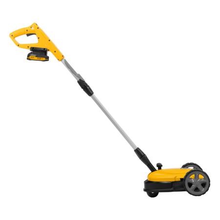 Портативная аккумуляторная газонокосилка DENZEL CLM-22, Li-ion, 20В, 220 мм