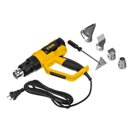 Фен технический DENZEL HG-2000M, 2000 Вт, 3 режима