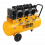 Компрессор безмасляный, малошумный DENZEL DLS 3300/100, 3300 Вт,3x1100, 100 л, 570 л/мин ,блок управления Компрессор безмасляный, малошумный DENZEL DLS 3300/100, 3300 Вт,3x1100, 100 л, 570 л/мин ,блок управления