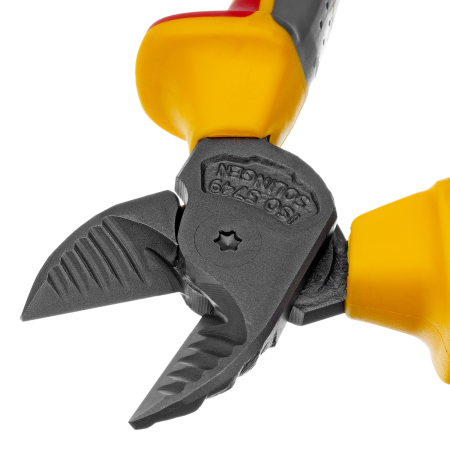 Бокорезы DENZEL диэлектрические рукоятки, до 1000 В, трехкомпонентные рукоятки, 180 мм