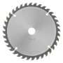 Пильный диск по дереву DENZEL ф165 х 20 мм, 36 зубьев