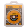 Диск алмазный отрезной DENZEL73101, сегментный, 125 x 22.2 мм, сухая резка