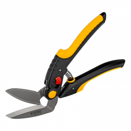 Ножницы для напольных покрытий DENZEL 250 мм, нержавеющая сталь, функция перерезания