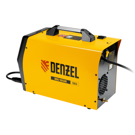 Аппарат инвертор DENZEL. полуавтомат. cварки IMIG-185SDR, 180 А, ПВ 60%, катушка 5 кг Аппарат инвертор DENZEL. полуавтомат. cварки IMIG-185SDR, 180 А, ПВ 60%, катушка 5 кг