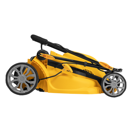 Газонокосилка электрическая DENZEL GMC-2000, шир. 44см, 2000 Вт, 6 уров., травосб. 45 л